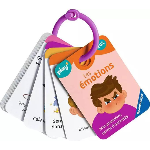 Mes premières cartes d activités Les émotions - Play+