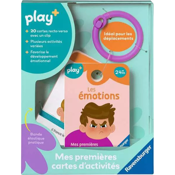 Mes premières cartes d activités Les émotions - Play+