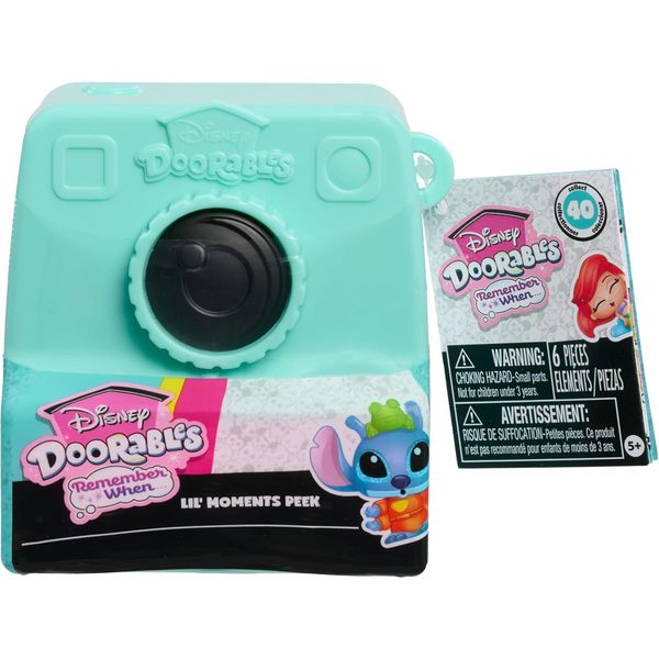Doorables Disney - Lil  Moments Peek - Coffret 4 figurines nostalgiques