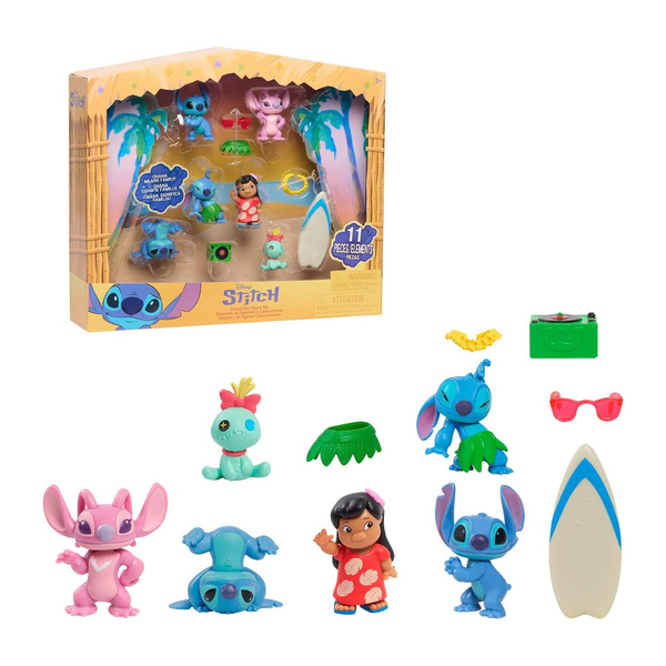 Stitch - Pack de 10 figurines 