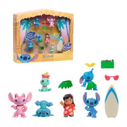 Stitch - Pack de 10 figurines 