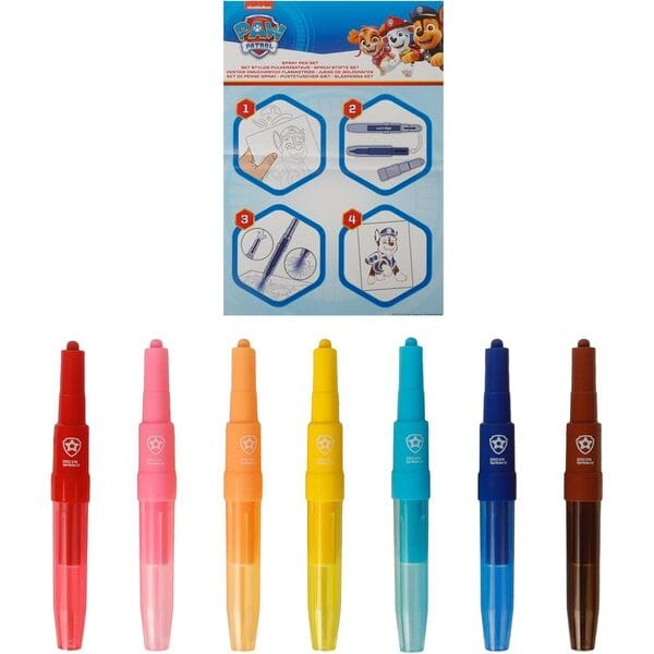 Coffret stylos pulvérisateurs Pat Patrouille