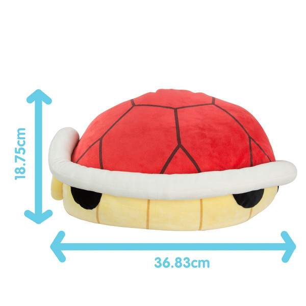 Mega peluche Mocchi-Mocchi Carapace rouge Mario 38cm