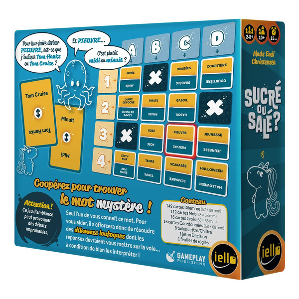 Sucré ou salé ? - Jeu d ambiance