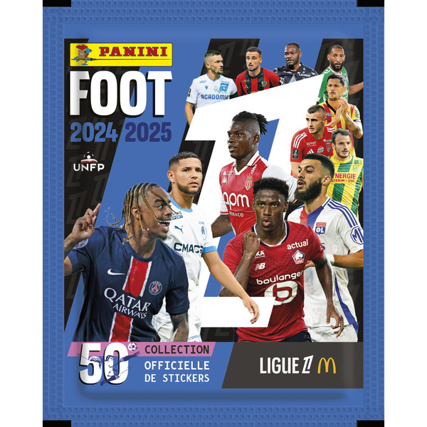 56 stickers + 1 sticker EL Ligue 1 football 2024-25