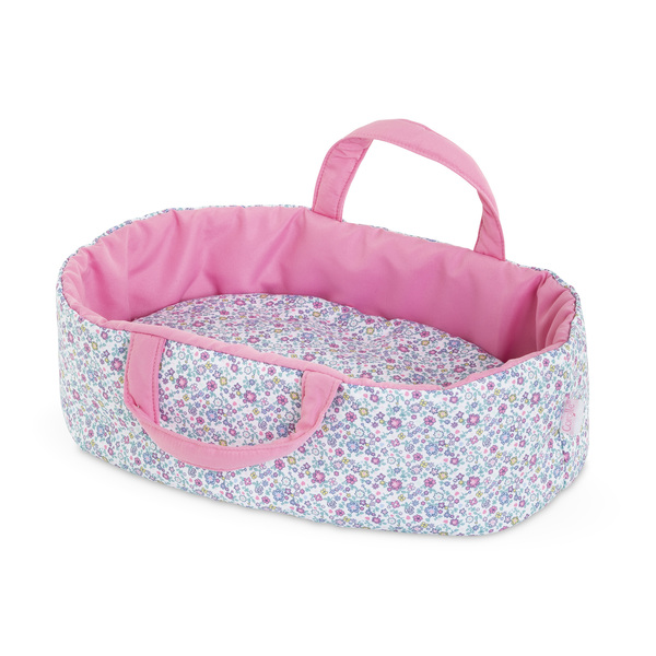 Couffin florale pour poupon 30 cm