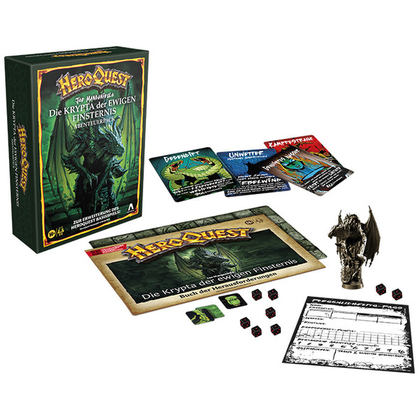 Avalon Hill HeroQuest - Extension La crypte de l obscurité éternelle