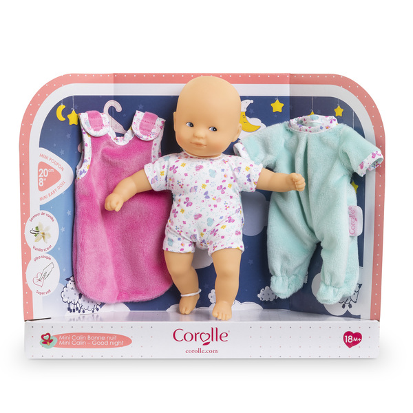 Coffret Poupon Mini Calin Bonne Nuit Papillons