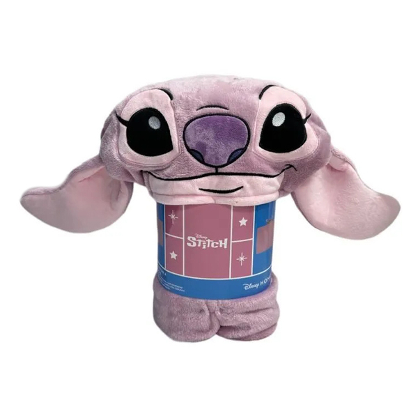 Plaid à capuche Angel - Stitch
