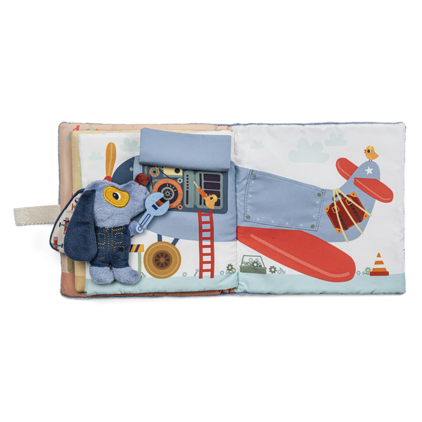 Livre d activités en tissu - Jules le chien