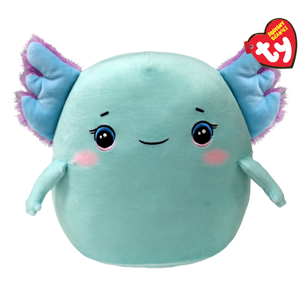 Coussin peluche Axolotl - Squish a boss 20 cm