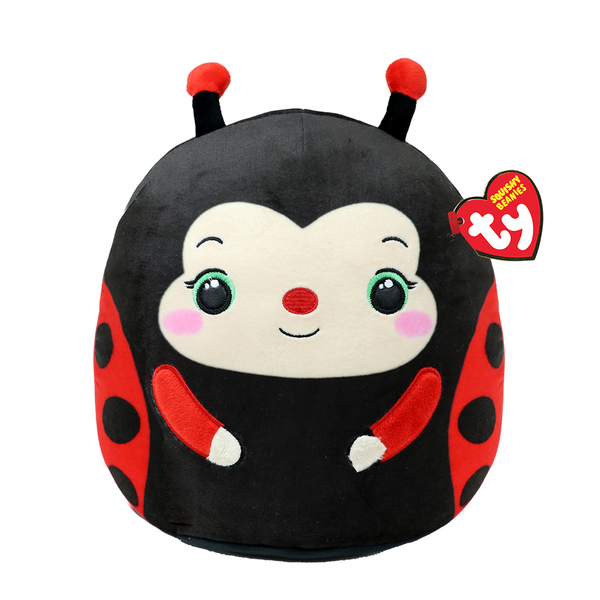 Coussin peluche Coccinelle - Squish a boss 20 cm