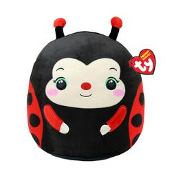Coussin peluche Coccinelle - Squish a boss 20 cm