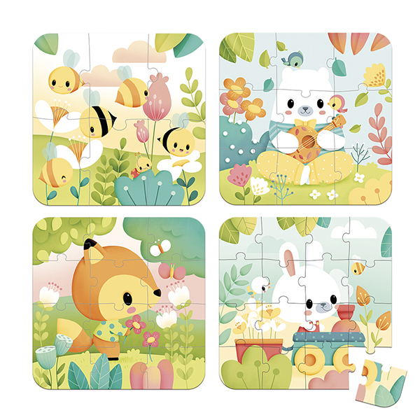 Puzzles évolutifs Pure