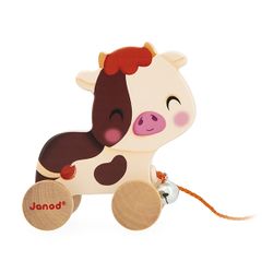 Vache à promener - ferme