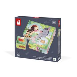 Puzzle cubes Animaux - Ferme