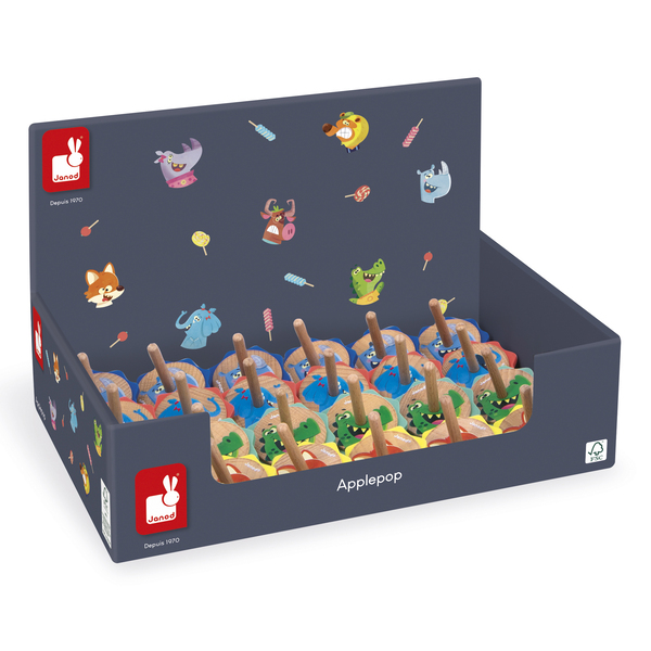 Toupies avec bague silicone pour rebondir