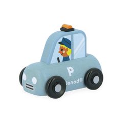 Voiture de police en bois - Cross Roads