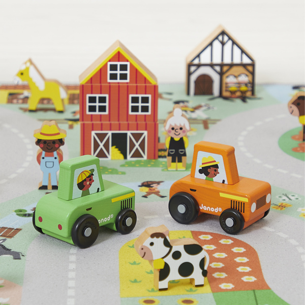 Tapis pour voitures - Campagne