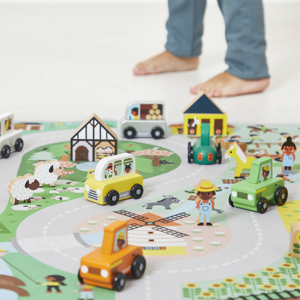 Tapis pour voitures - Campagne