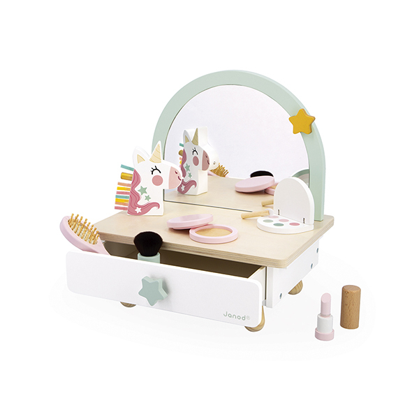 Coiffeuse de table licorne 