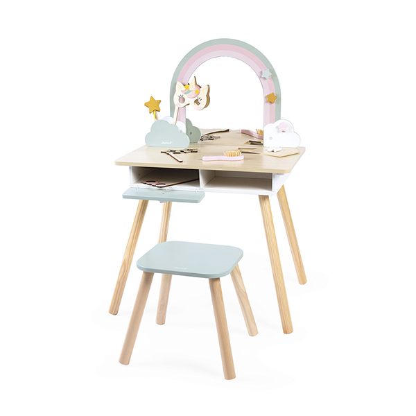 Licorne coiffeuse