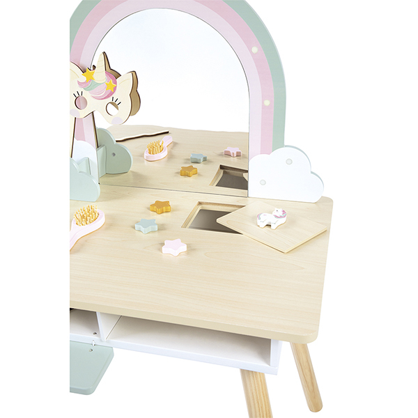 Licorne coiffeuse
