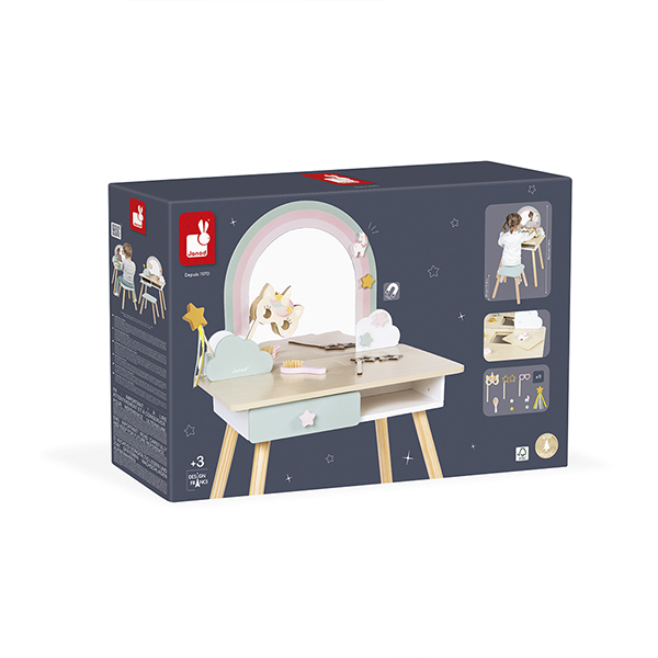 Licorne coiffeuse