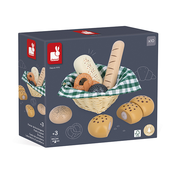 Mamie soleil - panier de boulangerie