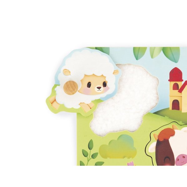 Puzzle tactile Ferme