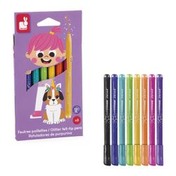 Feutres pailletés