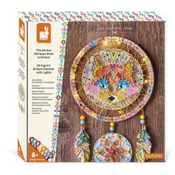 Kit créatif - Fils tendus attrape-rêves lumineux renard