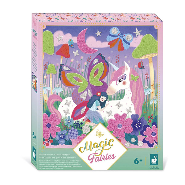Kit Créatif - Stickers et sable phospho Magic Fairies