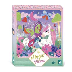 Kit Créatif - Stickers et sable phospho Magic Fairies