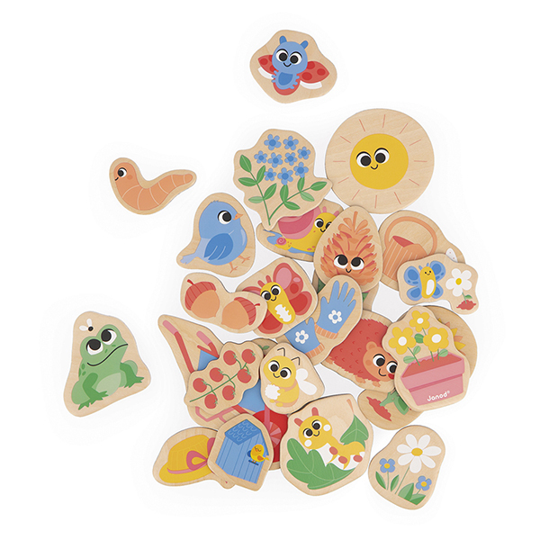 Magnets Jardin 24pièces
