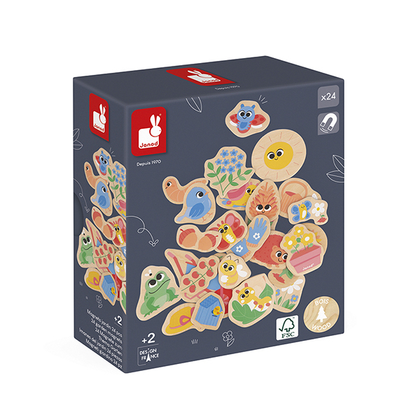 Magnets Jardin 24pièces