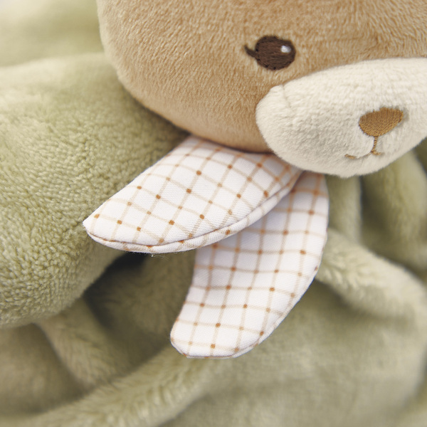 Peluche Ours Patapouf Vert 17 cm