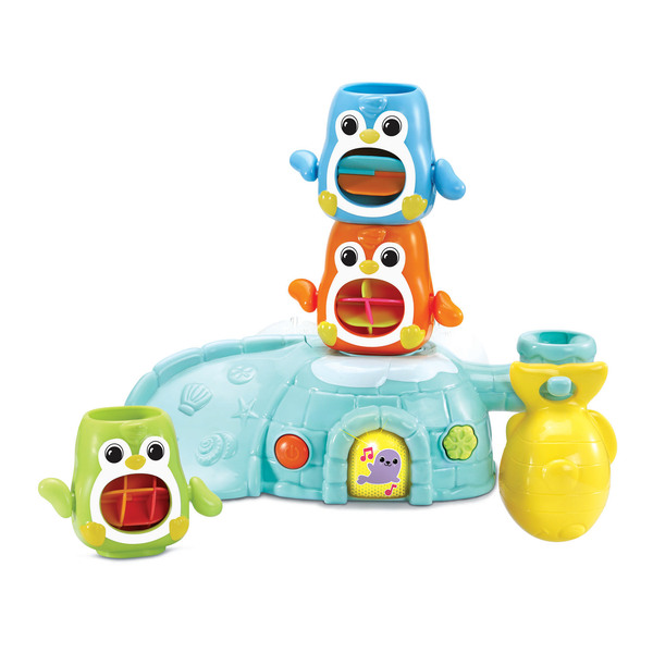 Jouets De Bain Pingouins - 3 Pièces Colorés - Nageurs à Remontage Mécanique - Éveil Sensoriel Pour Bébé - Sans Piles