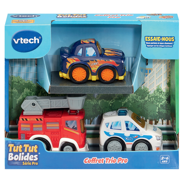 Coffret véhicules Trio Pro - Tut tut Bolides