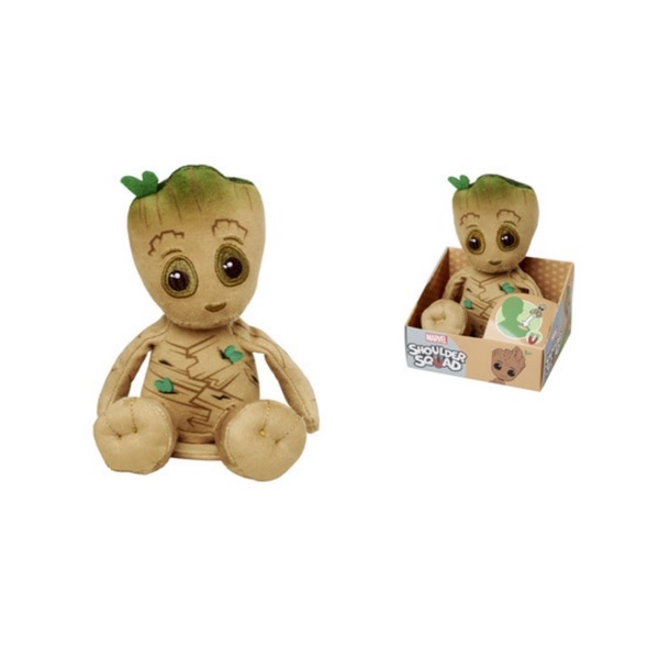 Peluche d épaule Groot - 12 cm
