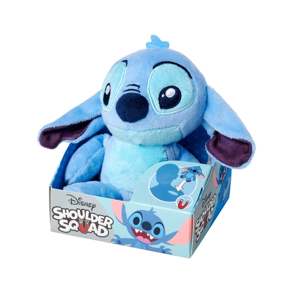 Peluche d épaule Stitch - 12 cm