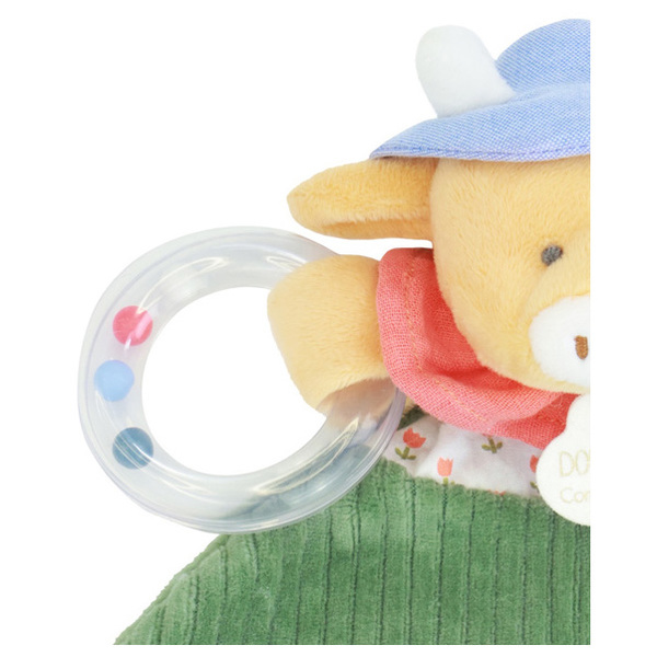 Doudou hochet vache Aneth 21cm