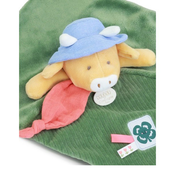 Doudou plat vache Aneth 27cm