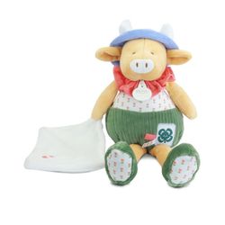 Peluche vache Aneth 28cm