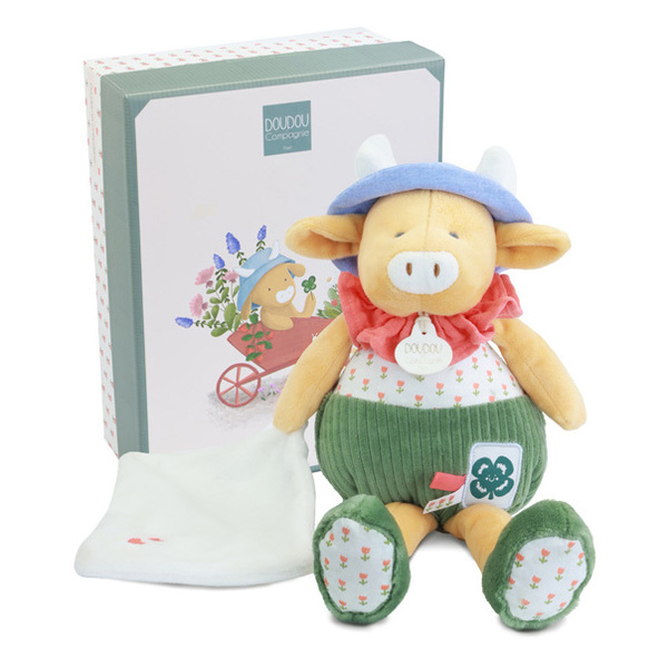Peluche vache Aneth 28cm
