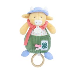 Peluche boîte à musique vache Aneth 20cm