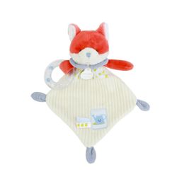 Doudou hochet renard Romarin 21cm