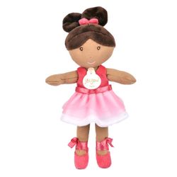 Poupée souple ballerine rose - 25cm