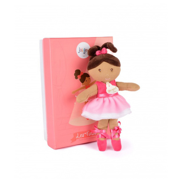 Poupée souple ballerine rose - 25cm
