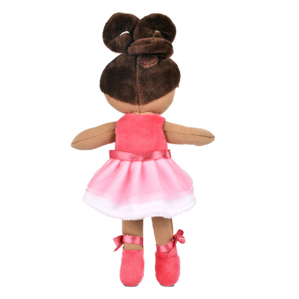 Poupée souple ballerine rose - 25cm